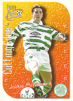 Jackie McNamara Celtic Glasgow 1999 Futera Fans' Selection Cutting Edge #CE1
